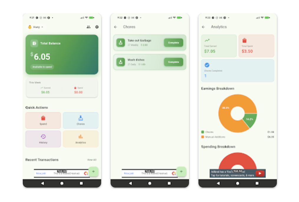 Easy Chore & Allowance